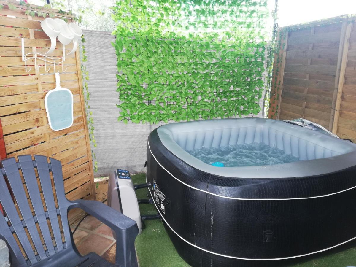 Charmant Chalet Pour 2 Personnes Spa Prive Massillargues-Attuech Exterior photo